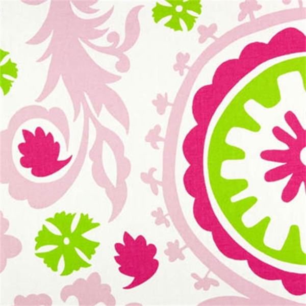 Suzani Maggie/Candy Pink by Premier Prints Drapery Fabric 24783