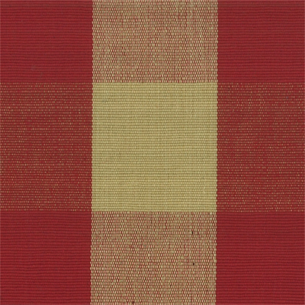 DL63 Lyme Claret Check Drapery Fabric by Roth and Tompkins 27387