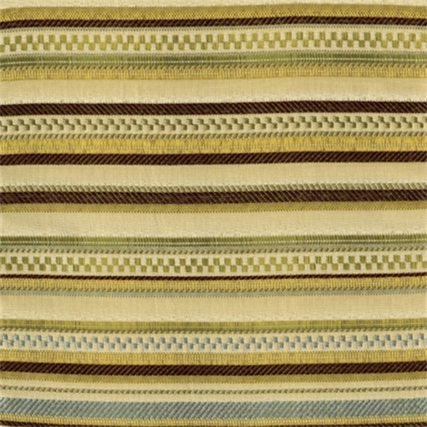 Grand Stripe Celery Jacquard Stripe Upholstery Fabric 30418
