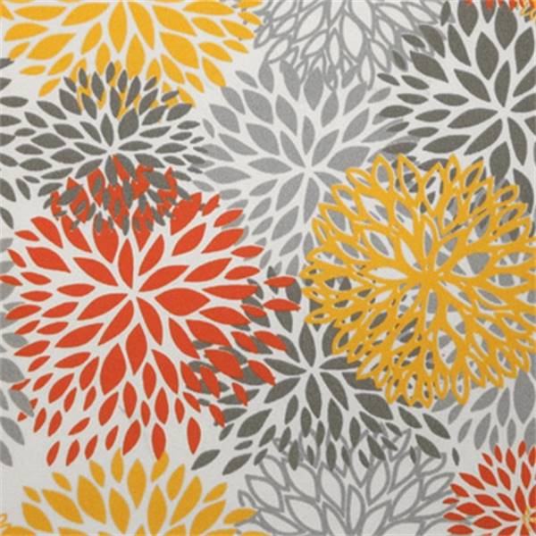 Blooms Citrus Yellow Outdoor by Premier Prints - Drapery Fabric 30 Yard bolt