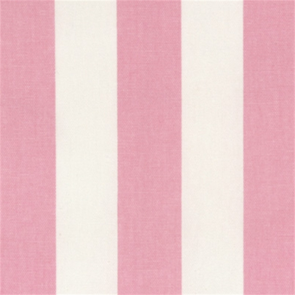 Canopy Baby Pink/White by Premier Prints Drapery Fabric 5288