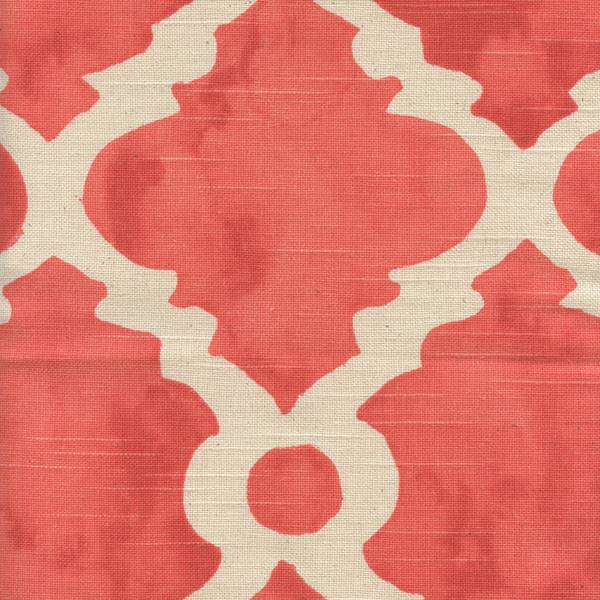 Madrid Salmon Natural Slub Contemporary Drapery Fabric by Premier Prints 30 Yard Bolt