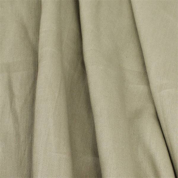 Metropolitan Linen Drapery Fabric in Neutral Color Linen 306METLIN1