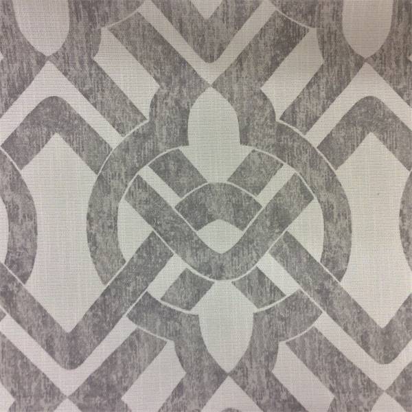 Curve Appeal Geometric Upholstery Fabric Color Pewter Grey 117CURPEW3