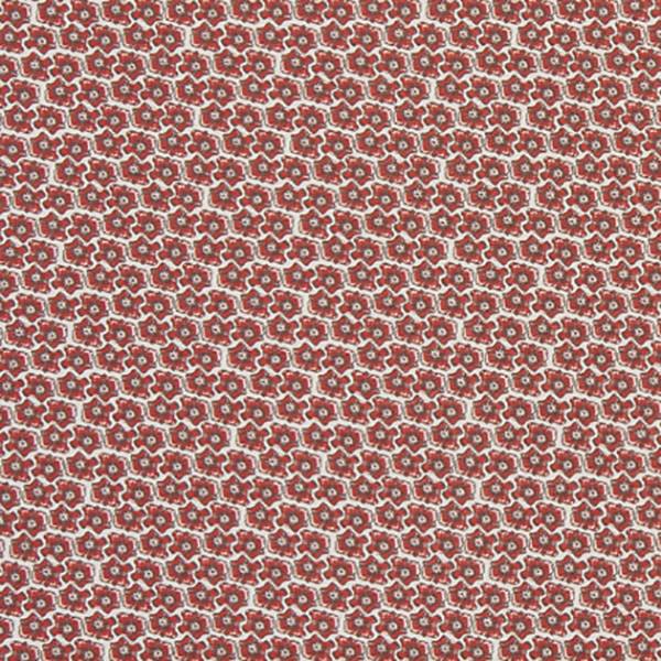 Pixie Formica Red Macon Cotton Drapery Fabric by Premier Print Fabrics 30 Yard Bolt