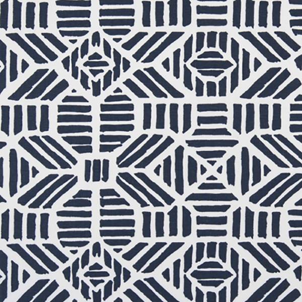 RIBBLE VINTAGE INDIGO COTTON DRAPERY FABRIC BY PREMIER PRINT FABRICS 30 YARD BOLT