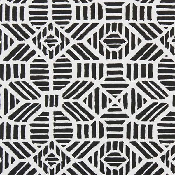 RIBBLE BLACK COTTON DRAPERY FABRIC BY PREMIER PRINT FABRICS 30 YARD BOLT