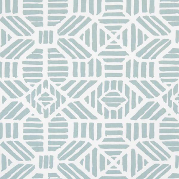 RIBBLE SPA BLUE COTTON DRAPERY FABRIC BY PREMIER PRINT FABRICS 30 YARD BOLT