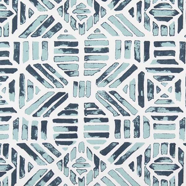 RIBBLE VINTAGE INDIGO CANAL COTTON DRAPERY PRINT BY PREMIER PRINT FABRICS 30 YARD BOLT