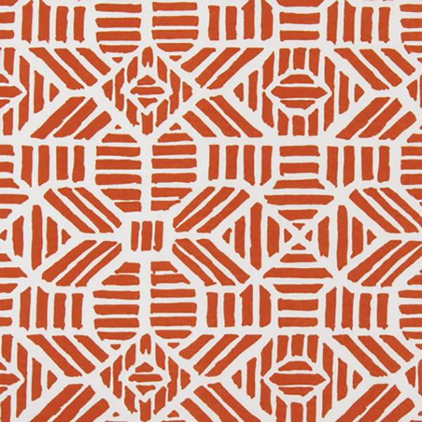 RIBBLE ORANGE INDOOR/OUTDOOR FABRIC BY PREMIER PRINT FABRICS 30 YARD BOLT