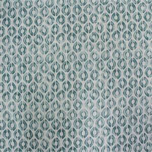 Kravet Tribal Spa Blue Dot Print Linen Fabric 145trispa1