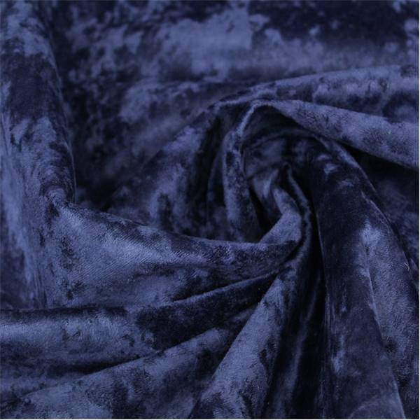 13SERAL Crushed Velvet Upholstery Fabric in Indigo 003SERALIND3