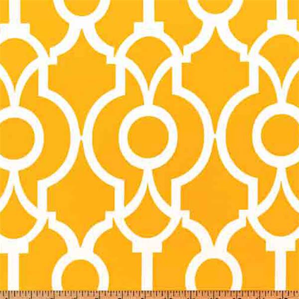 Outdoor Lyon Citrus Yellow Fabric by Premier Prints 30 Yard Bolt 114OLYONCY