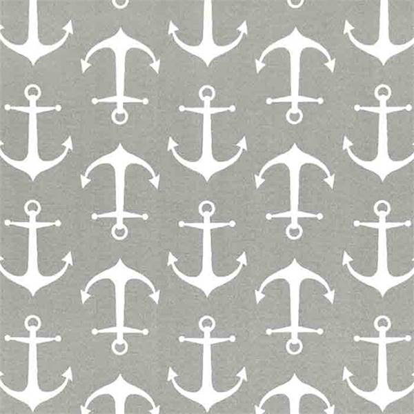 Outdoor Sailor Gray Fabric by Premier Prints 30 Yard Bolt 114OSAILORG