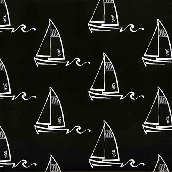 Outdoor Seaton Black Fabric by Premier Prints 30 Yard Bolt 114OSEATONBL