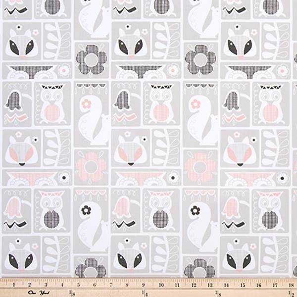 Arbor Day Blush Drapery Fabric by Premier Prints - 30 Yard Bolt 114arborbl-bolt