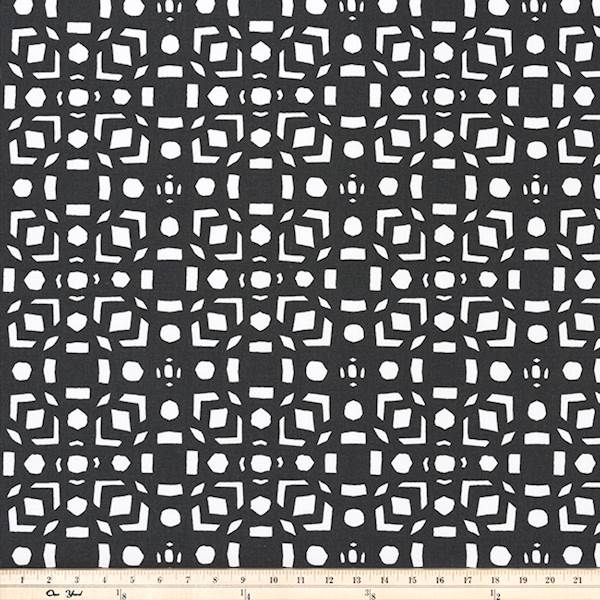 Cullen Ink Drapery Fabric by Premier Prints - 30 Yard Bolt 114CULLENINK-bolt