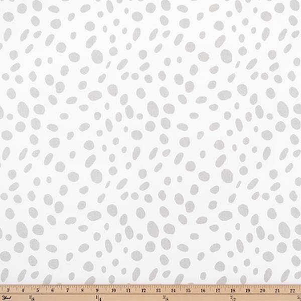 Togo Luna Silver Drapery Fabric by Premier Prints - 30 Yard Bolt