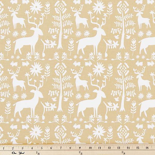 Promise Land Camel Drapery Fabric by Premier Prints - 30 Yard Bolt