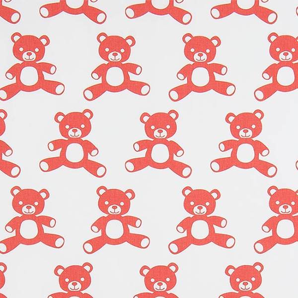 Teddy White Coral Twill Drapery Fabric by Premier Prints - 30 Yard Bolt 114TEDDYWHCO-bolt