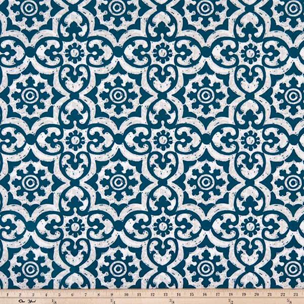 Outdoor Athens Zaffre Fabric by Premier Prints 10 Yard Bolt 114OATHENSZA-10Bolt