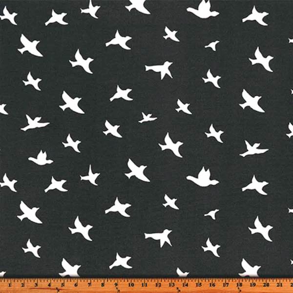 Outdoor Bird Silhouette Cavern Fabric by Premier Prints 10 Yard Bolt 114OBIRDSILCAV-10Bolt