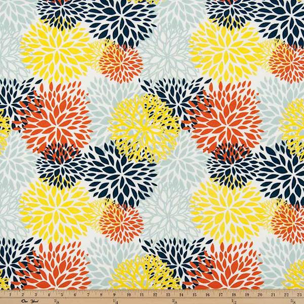 Outdoor Blooms Perla Fabric by Premier Prints 10 Yard Bolt 114OBLOOMSPE-10Bolt